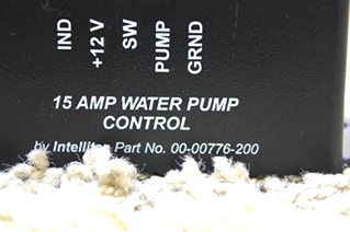 USED RV PARTS INTELLITEC 15AMP WATER PUMP CONTROL 00-00776-200 FOR SALE