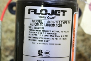 USED RV PARTS FLOJET 