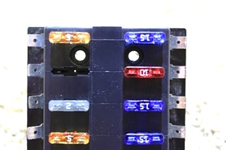 USED BUSS ATC FUSE PANEL 15600-12-20 RV PARTS FOR SALE