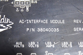 USED ALADDIN AC INTERFACE MODULE P/N: 38040035