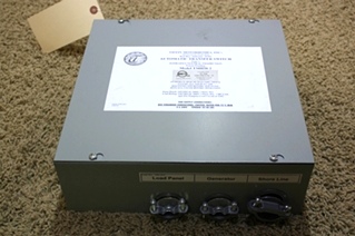 USED TIFFIN MOTORHOMES INC AUTOMATIC TRANSFER SWITCH TMH50-2 FOR SALE