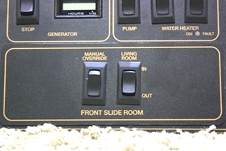 USED MOTORHOME TANK INDICATOR PANEL RV PARTS FOR SALE