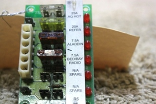 USED INTELLITEC FUSE PCB 73-00828 MOTORHOME PARTS FOR SALE