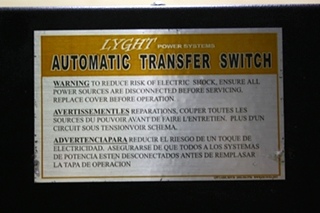 USED LYGHT POWER SYSTEM MOTORHOME AUTOMATIC TRANSFER SWITCH LPT50-MRD FOR SALE