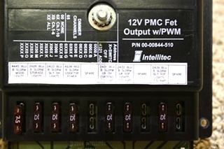 USED RV INTELLITEC 12 VOLT PMC FET OUTPUT W/PWM 00-00844-510 FOR SALE