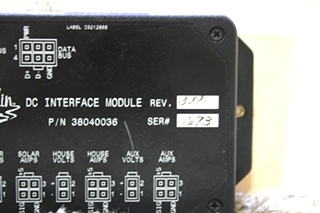 USED MOTORHOME ALADDIN DC INTERFACE MODULE 38040036 FOR SALE