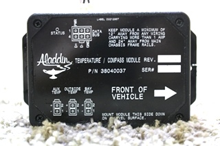 USED RV ALADDIN TEMPERATURE/COMPASS MODULE 38040037 FOR SALE