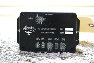 USED ALADDIN AC INTERFACE MODULE 38040035 RV PARTS FOR SALE