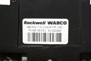 USED MOTORHOME 4461060760 ROCKWELL WABCO ABS CONTROL BOARD FOR SALE