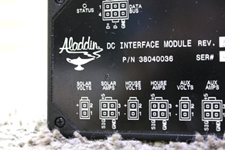 USED ALADDIN DC INTERFACE MODULE 38040036 MOTORHOME PARTS FOR SALE