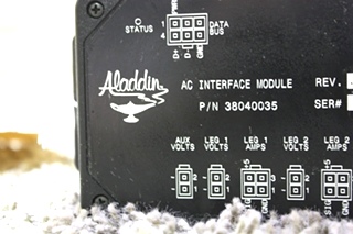 USED RV ALADDIN AC INTERFACE MODULE 38040035 FOR SALE