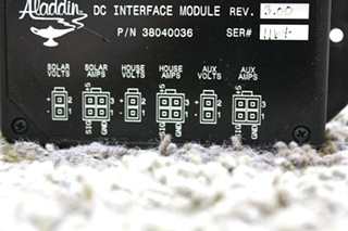 USED MOTORHOME ALADDIN DC INTERFACE MODULE 38040036 FOR SALE