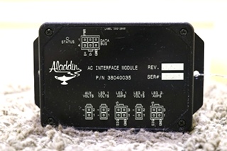 USED MOTORHOME ALADDIN AC INTERFACE MODULE 38040035 RV PARTS FOR SALE