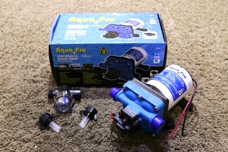 AQUA PRO MODEL: AP3000 UNIVERSAL 12V 3.0 GPM WATER PUMP RV PARTS FOR SALE