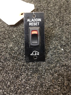 USED RV/MOTORHOME RV WALL MOUNT BEAVER ALADDIN RESET SWITCH PANEL