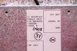 USED DC INTERFACE MODULE (DCI) P/N: 38030033 RV PARTS FOR SALE