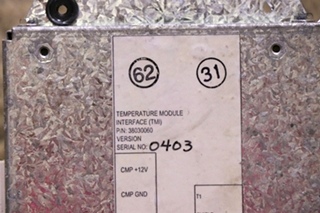 USED RV ALADDIN TEMPERATURE MODULE INTERFACE (TMI) P/N: 38030060 MOTORHOME PARTS FOR SALE