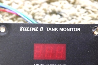 USED RV SEELEVEL II TANK MONITOR 709-01783 BY GARNET INSTRUMENTS MOTORHOME PARTS FOR SALE