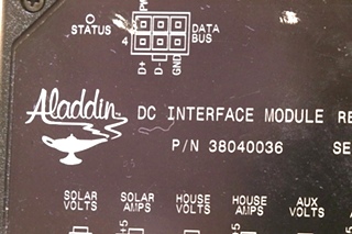 USED ALADDIN DC INTERFACE MODULE PN: 38040036 RV PARTS FOR SALE