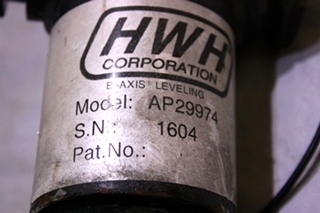 USED HWH LEVELING JACK CYLINDER AP29974 FOR SALE